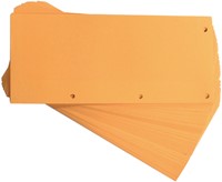 Scheidingsstrook Oxford duo 240x105mm oranje 60 stuks