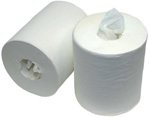 Poetspapier Cleaninq M2 1-laags 6x275m wit-3