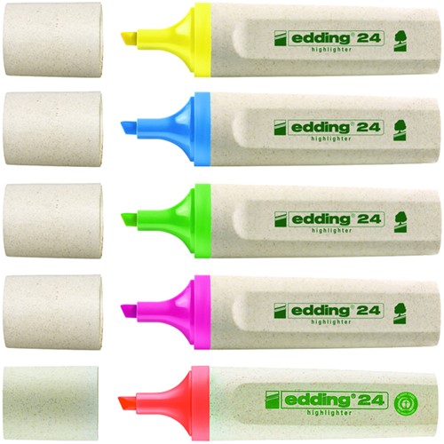 Markeerstift edding 24 EcoLine lichtgroen-2