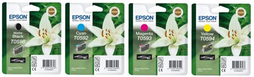 Inkcartridge Epson T0591 foto zwart-2