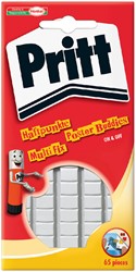 Poster Buddies Pritt, dubbelzijdige kleefpads voor oa posters, blister à 65 stuks