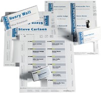 Tafelnaambord Durable 1460 kaarten 61/122x210mm 20 stuks