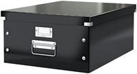 Opbergdoos Leitz Click & Store WOW groot 369x200x482mm zwart
