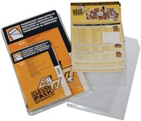 Envelop CleverPack akte B4 245x350mm zelfklevend transparant 50 stuks-2