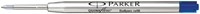 Balpenvulling Parker Quinkflow, medium, blauw, blister à 1 stuk-2