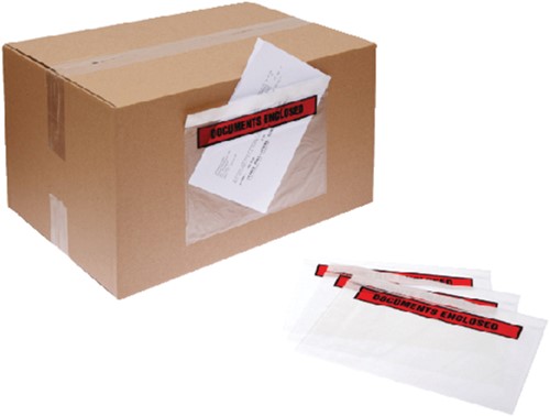 Paklijstenvelop Quantore zelfklevend bedrukt 225x122mm 1000 stuks-2
