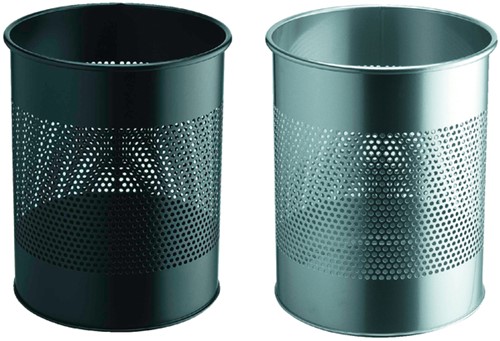 Papierbak Durable 3310-01 15 liter 165mm perforatie zwart-2
