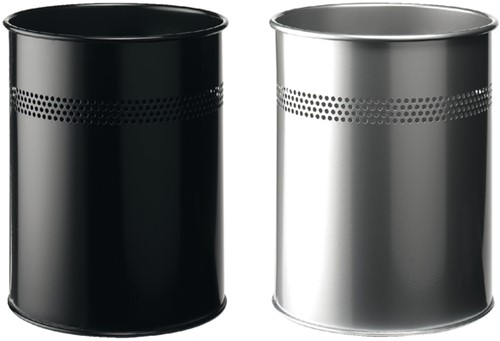Papierbak Durable 3300-01 15 liter 30mm perforatie zwart-2