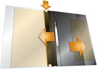 Snelhechtmap Durable Duraplus A4 zwart-2