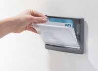 Deurbordje Durable Click sign 149x148,5mm grafiet-2