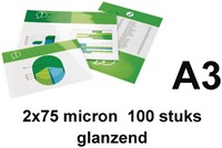 Lamineerhoes Quantore A3 2x75micron 100 stuks-2