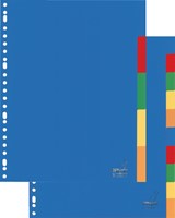 Tabbladen Kangaro 23-gaats A410M 10-delig assorti PP-2