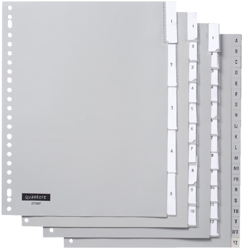 Tabbladen Quantore 23-gaats 5-delig+venster extra breed PP-3