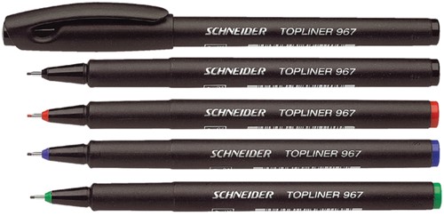 Fineliner Schneider 967, 0.4mm, zwart-2