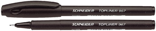 Fineliner Schneider 967, 0.4mm, zwart