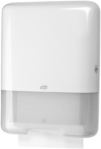 Handdoekdispenser Tork H3 Elevation wit 553000-4