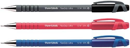 Balpen Paper Mate Flexgrip Ultra stick, medium, blauw-2
