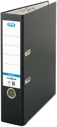 Ordner Elba Smart Original A4 80mm karton zwart gewolkt-2