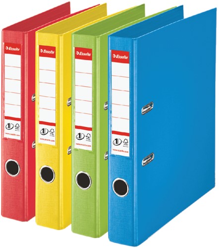 Ordner Esselte Vivida No.1 50mm PP A4 geel-2