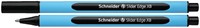 Balpen Schneider Slider Edge, extra breed, zwart