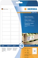 Etiket HERMA Power 10902 45.7x21.2mm wit 1200stuks-2