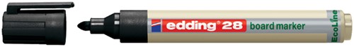 Whiteboardmarker edding 28 EcoLine rond 1.5-3mm zwart