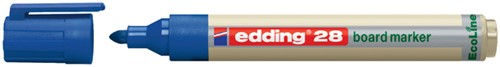 Whiteboardmarker edding 28 EcoLine rond 1.5-3mm blauw
