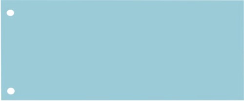 Scheidingsstrook Oxford smal 240x105mm 190gr blauw 100 stuks