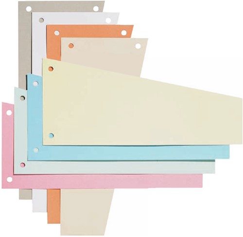 Scheidingsstrook Oxford trapezium 240x105/55mm 190gr blauw 100 stuks-3