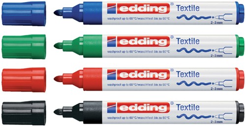 Textielmarker edding 4500 rond 2-3mm groen-2