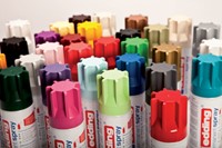 Verfspuitbus edding 5200 permanent spray glossy diepzwart-1