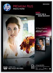 Inkjetpapier HP CR673A, A4 300 gram, semi glossy, 20 vel
