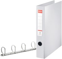 Ringband Esselte Standaard maxi 30% gerecycled PP folie wit