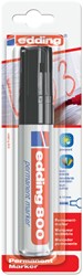 Permanent marker edding 800, schuin, 4-12mm, zwart, blister à 1 stuk