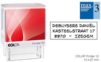 Tekststempel Colop Printer 10 personaliseerbaar