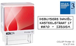 Tekststempel Colop Printer 10 personaliseerbaar