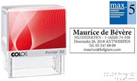 Tekststempel Colop Printer 30 personaliseerbaar