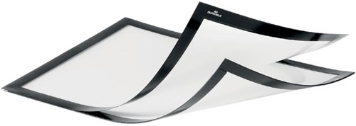 Duraframe Durable 498501 magnetisch Plus A4 zwart 2 stuks-2