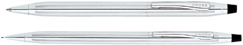 Balpen Cross Century classic glanzend chroom-1