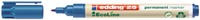 Permanent marker edding 25 Ecoline, rond, 1mm, blauw