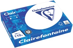 Kopieerpapier Clairefontaine Clairalfa A4 110gr wit 500 vel