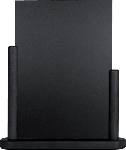 Krijtbord Securit 170x160x50mm zwart hout-2