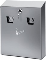 Wandasbak met binnenemmer staal