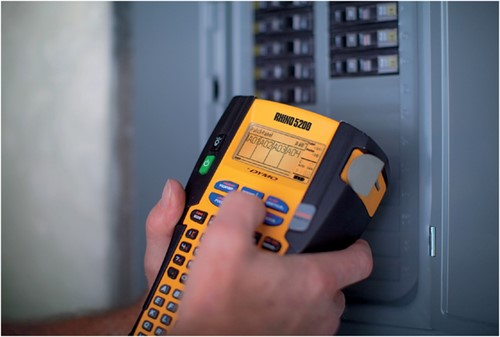 Labelprinter Dymo Rhino 5200 industrieel abc 19mm geel-1