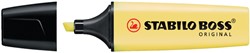 Markeerstift STABILO BOSS Original pastel melkachtig geel 70/144