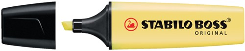 Markeerstift STABILO BOSS Original pastel melkachtig geel 70/144