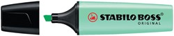 Markeerstift STABILO BOSS Original pastel vleugje mint 70/116
