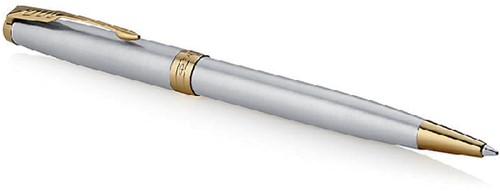 Balpen Parker Sonnet stainless steel GT medium-2
