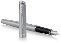 Vulpen Parker Sonnet stainless steel CT fijn-3