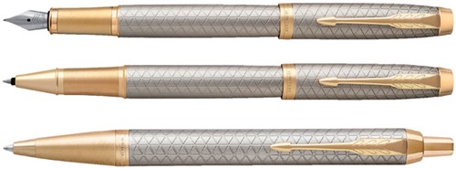 Balpen Parker IM Premium warm grey GT medium-4